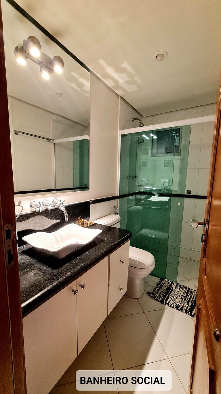 Lindo apartamento de 3 quartos no Capivari