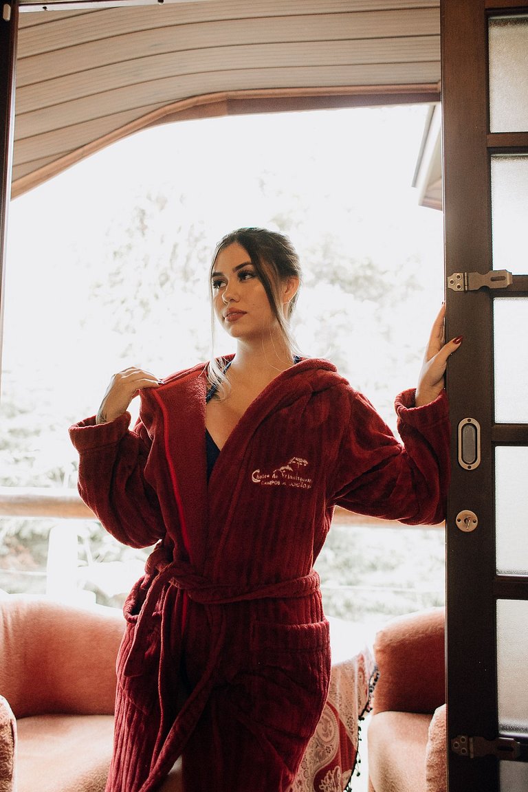 Chalé Master com hidromassagem e lareira