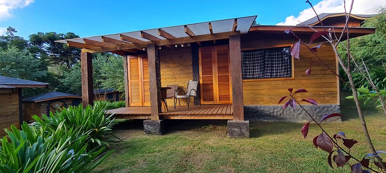 Cabana 7 - com hidromassagem e lareira ecológica