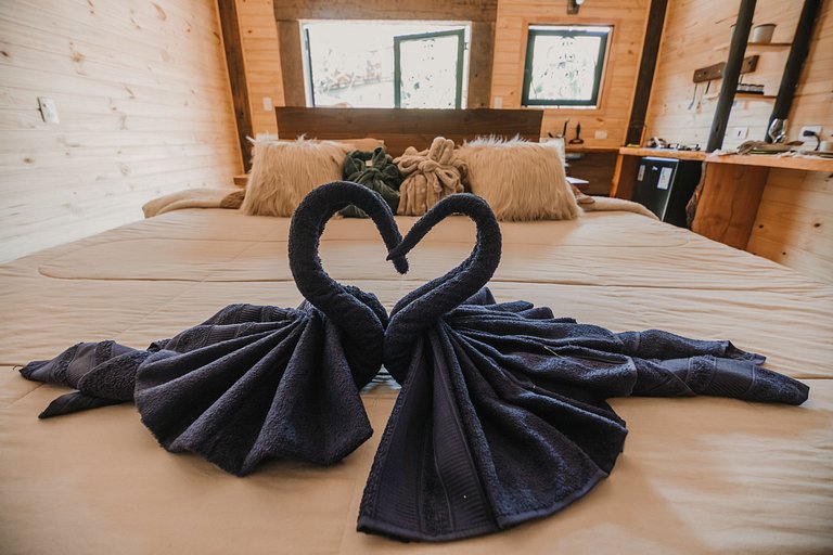 Cabana 7 - com hidromassagem e lareira ecológica