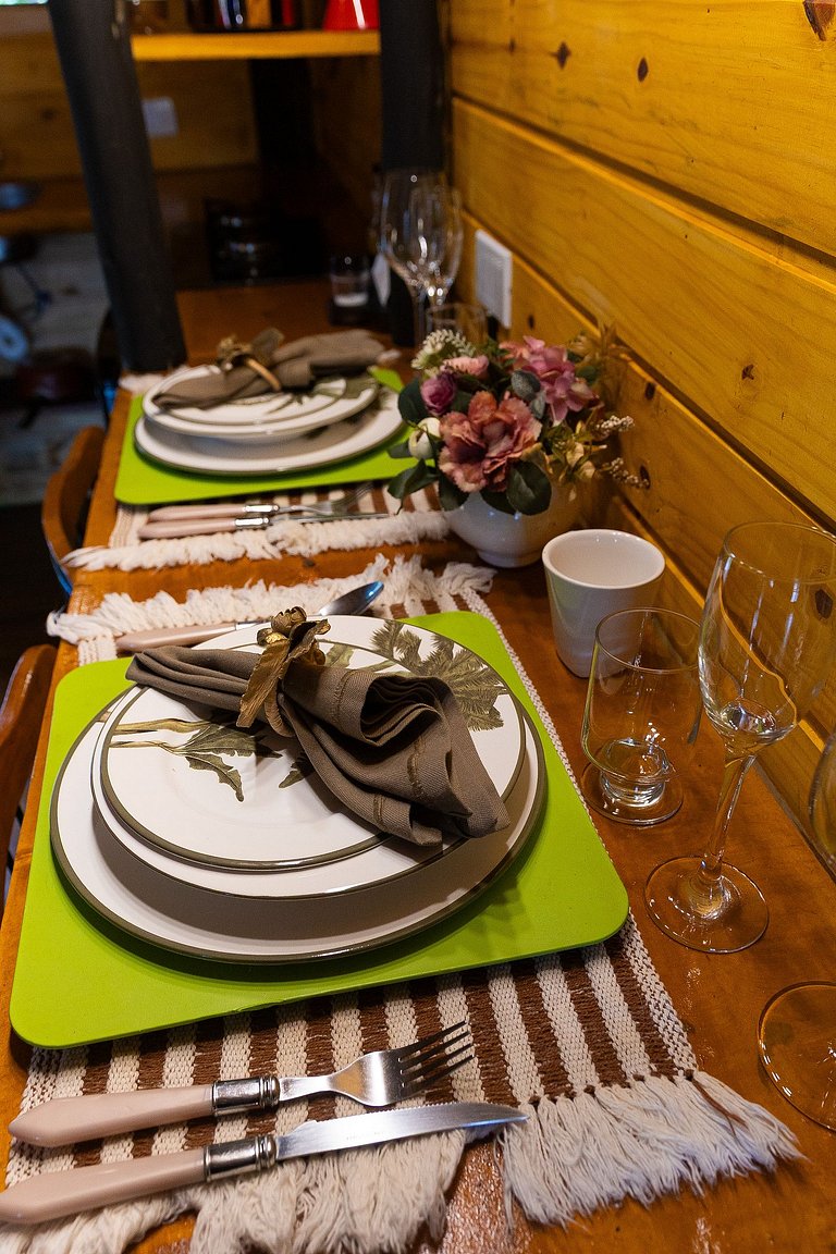 Cabana 7 - com hidromassagem e lareira ecológica