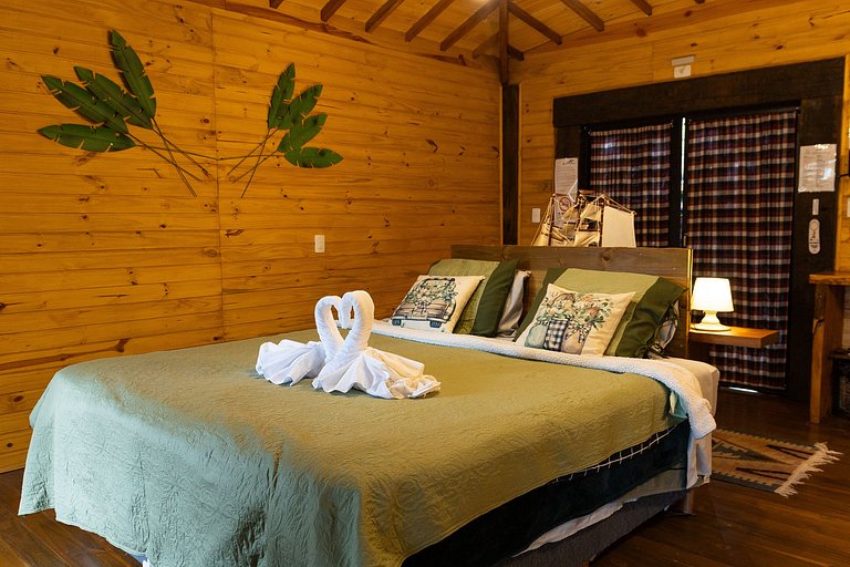 Cabana 7 - com hidromassagem e lareira ecológica